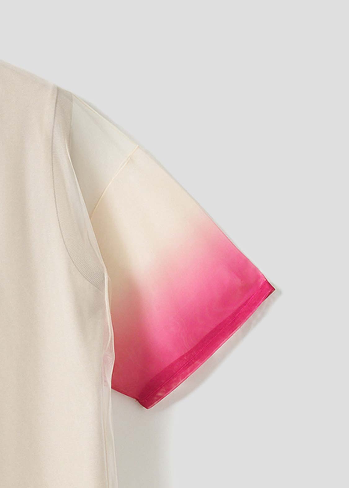 Sheer Layered Short Sleeve One-Piece (Ikaku Yummy Dance)