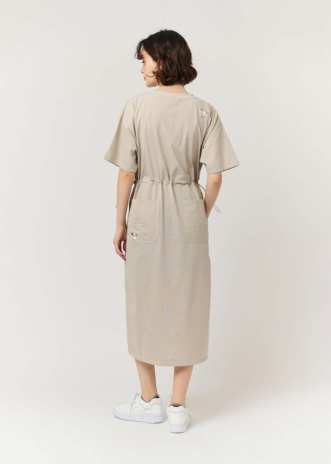 Multifunction Color Stitch One-Piece (Shimaenaga)