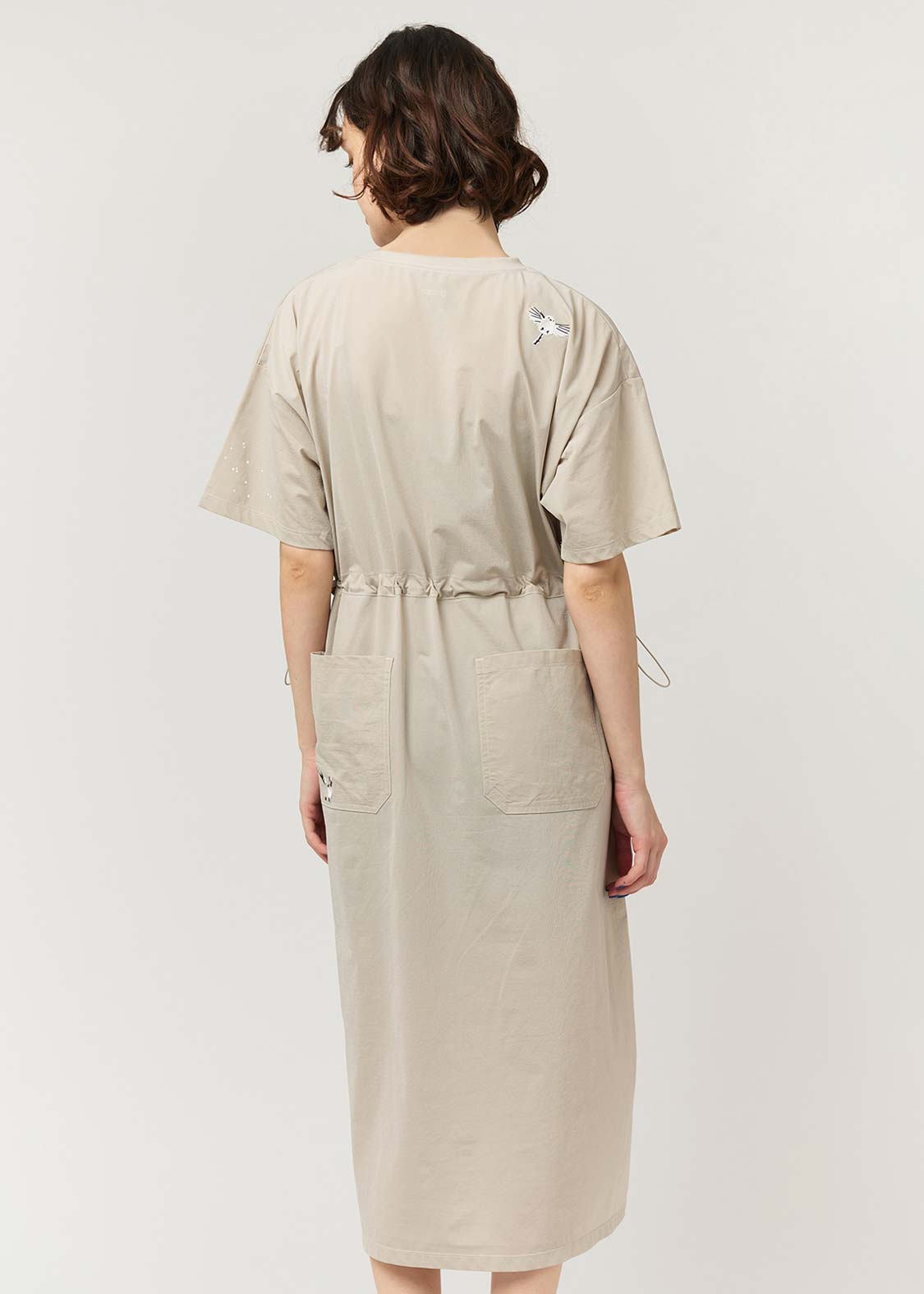 Multifunction Color Stitch One-Piece (Shimaenaga)