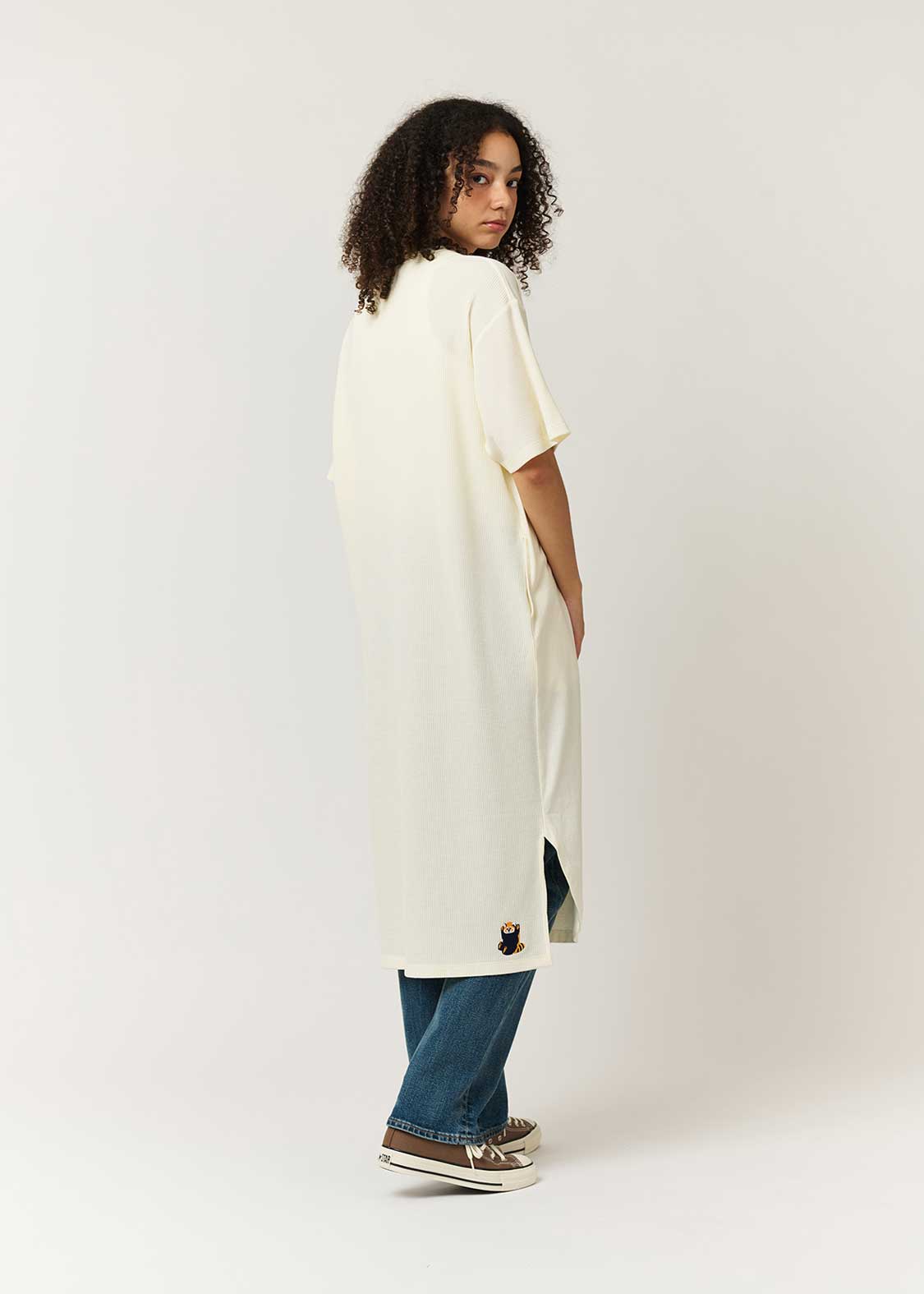 Ikaku | Back Waffle Dress