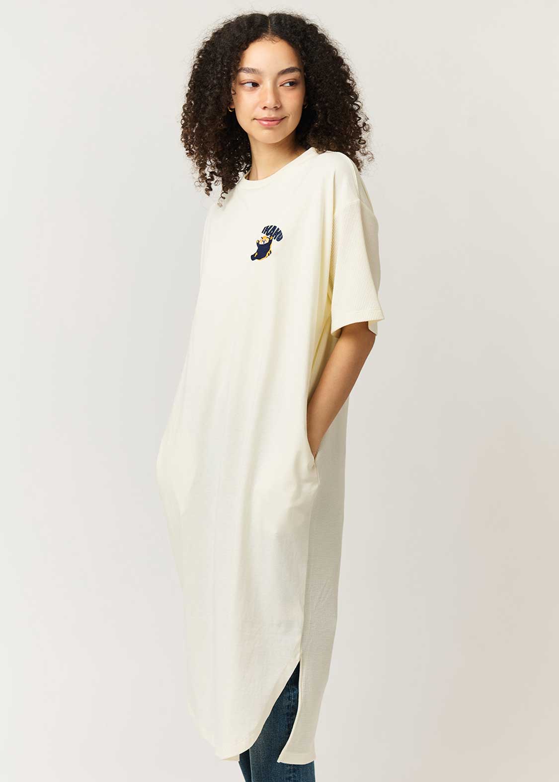 Ikaku | Back Waffle Dress