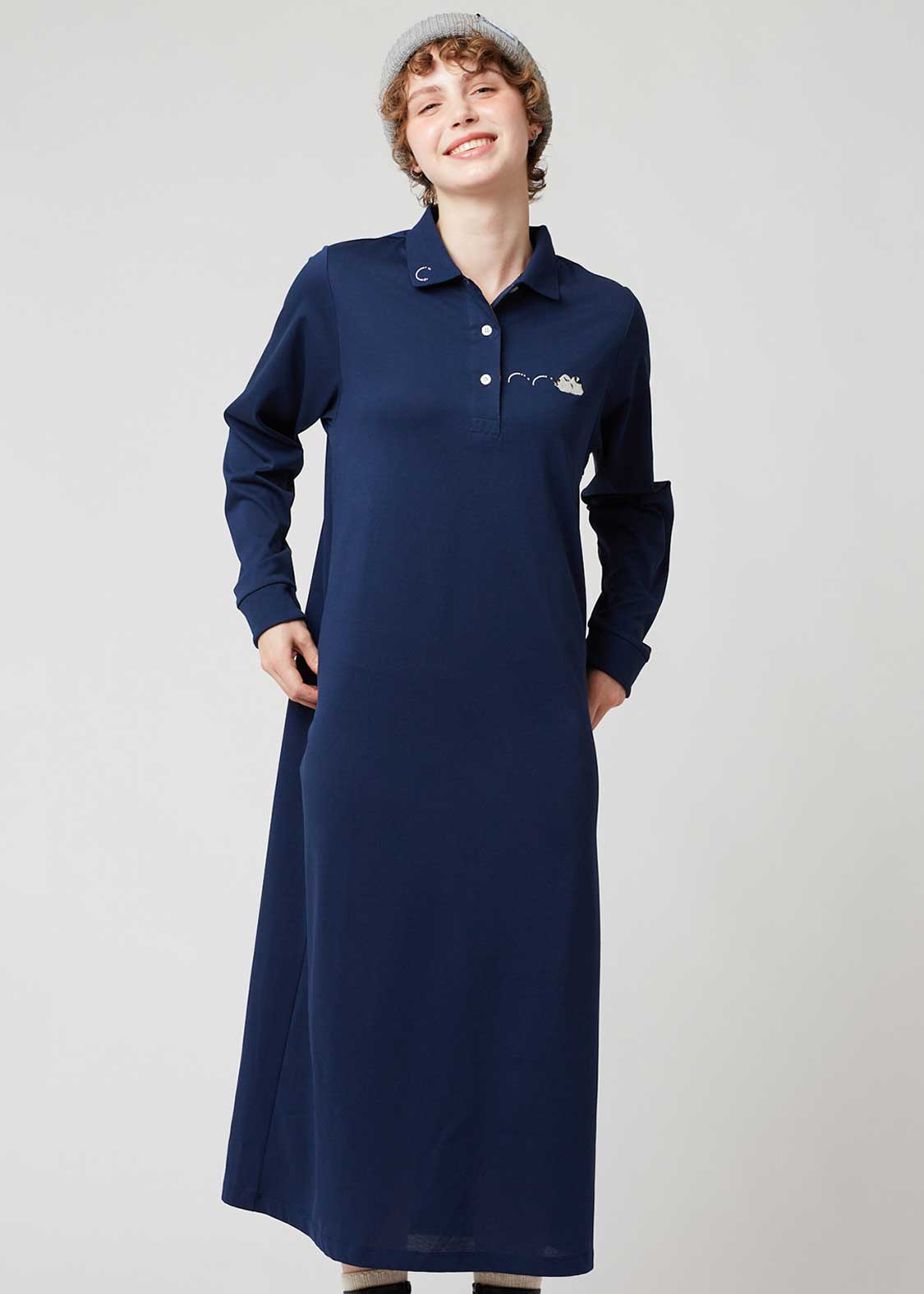 Shimaenaga | Polo Dress