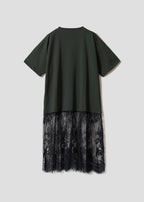 Beautiful Shadow Moff | Lace T-Shirt Dress
