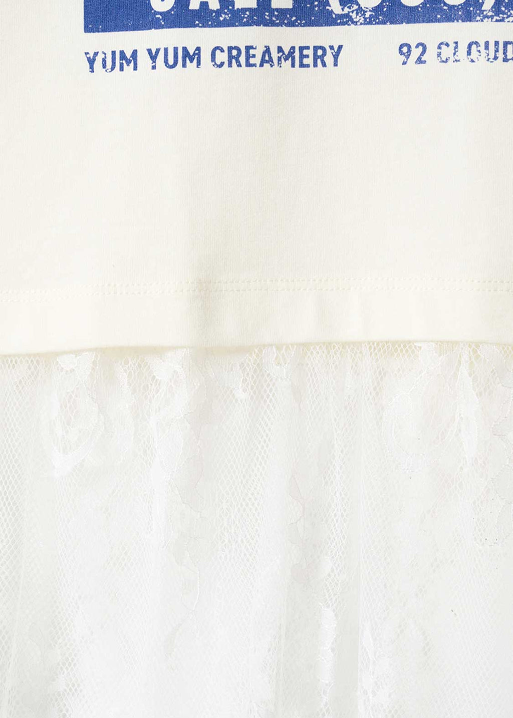 Icebonne | Lace T-Shirt Dress