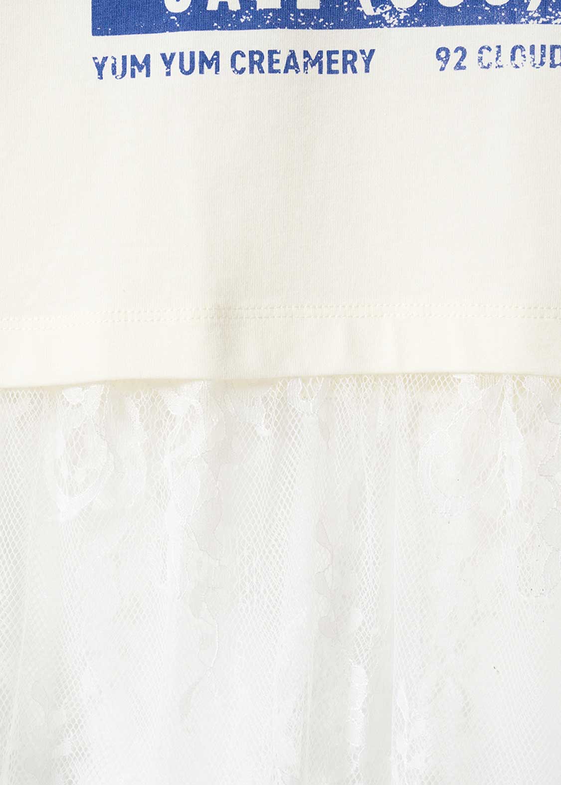 Icebonne | Lace T-Shirt Dress
