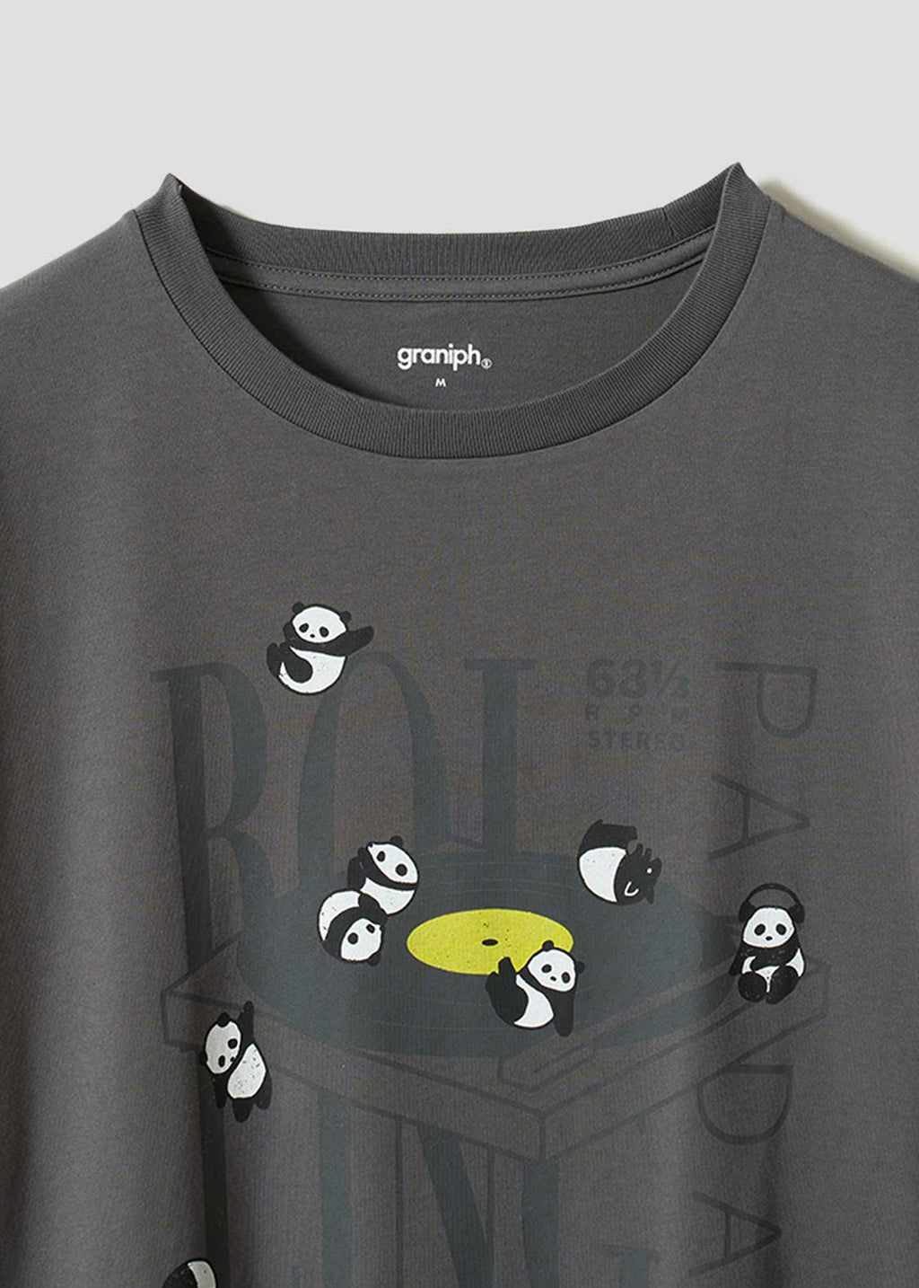 Rolling Pandas Records | Lace T-Shirt Dress
