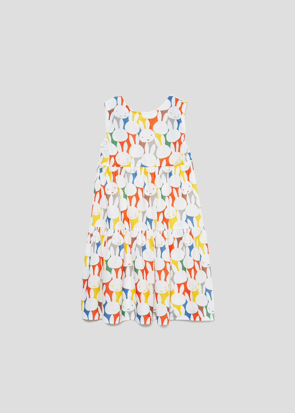 miffy Tiered Sleeveless One-Piece (miffy_miffy Pattern 2)