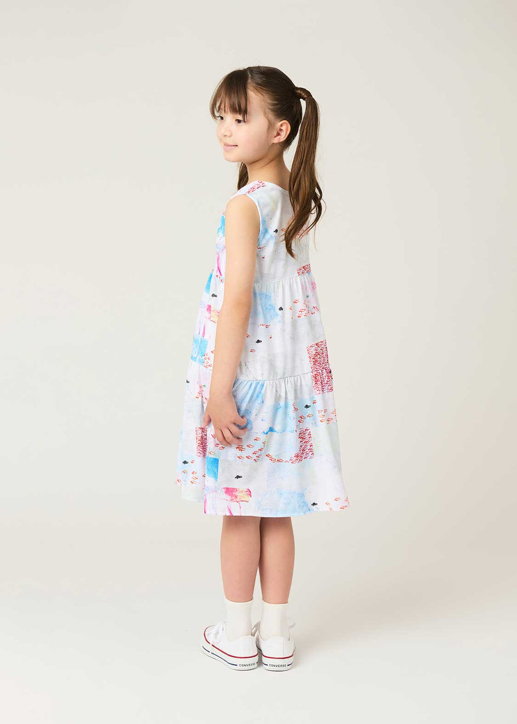 Leo Lionni Tiered Sleeveless One-Piece (Leo Lionni_Swimmy Border)