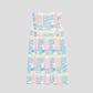 miffy Sleeveless Frill A Line One-Piece  (miffy_Stripe)