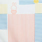 miffy Sleeveless Frill A Line One-Piece  (miffy_Stripe)