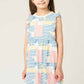 miffy Sleeveless Frill A Line One-Piece  (miffy_Stripe)