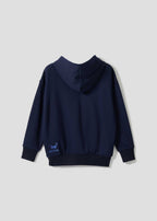 Big Silhouette Long Sleeve Parka (Nagasugiru Inu) - Kids