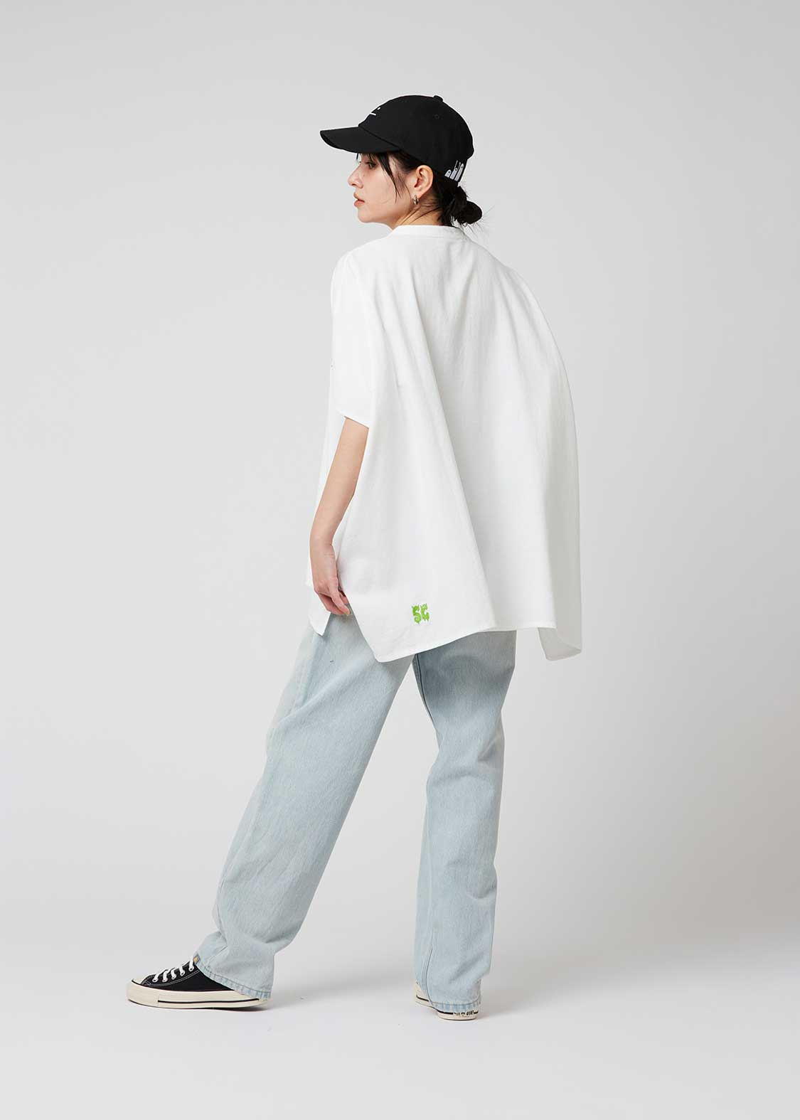 Box Silhouette Short Sleeve Shirt (Beautiful Shadow Creature)