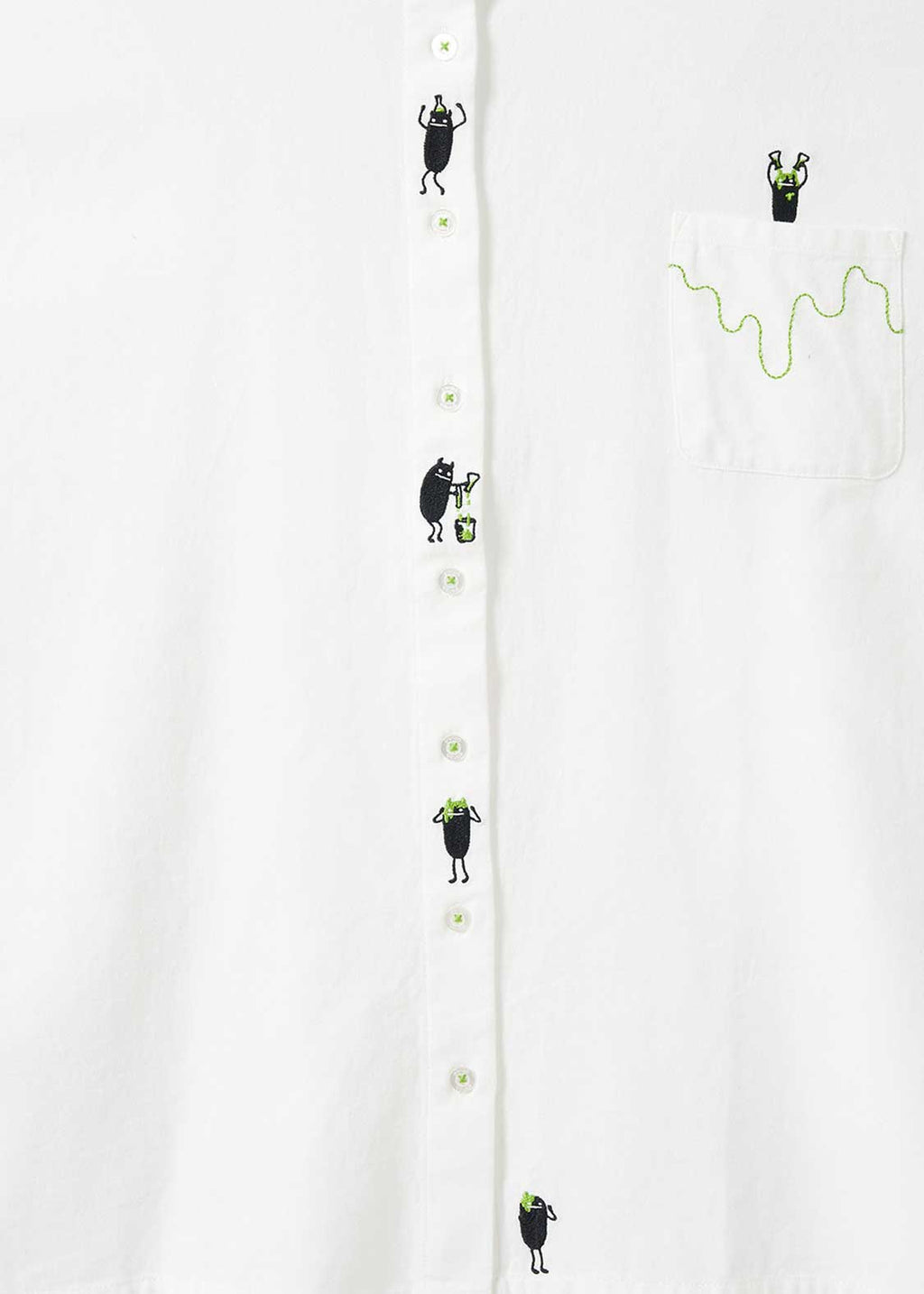 Box Silhouette Short Sleeve Shirt (Beautiful Shadow Creature)