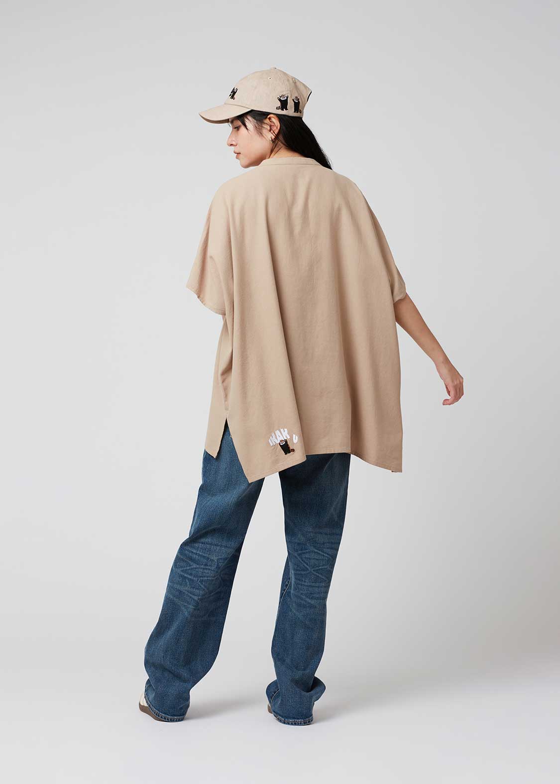 Box Silhouette Short Sleeve Shirt (Ikaku Power)