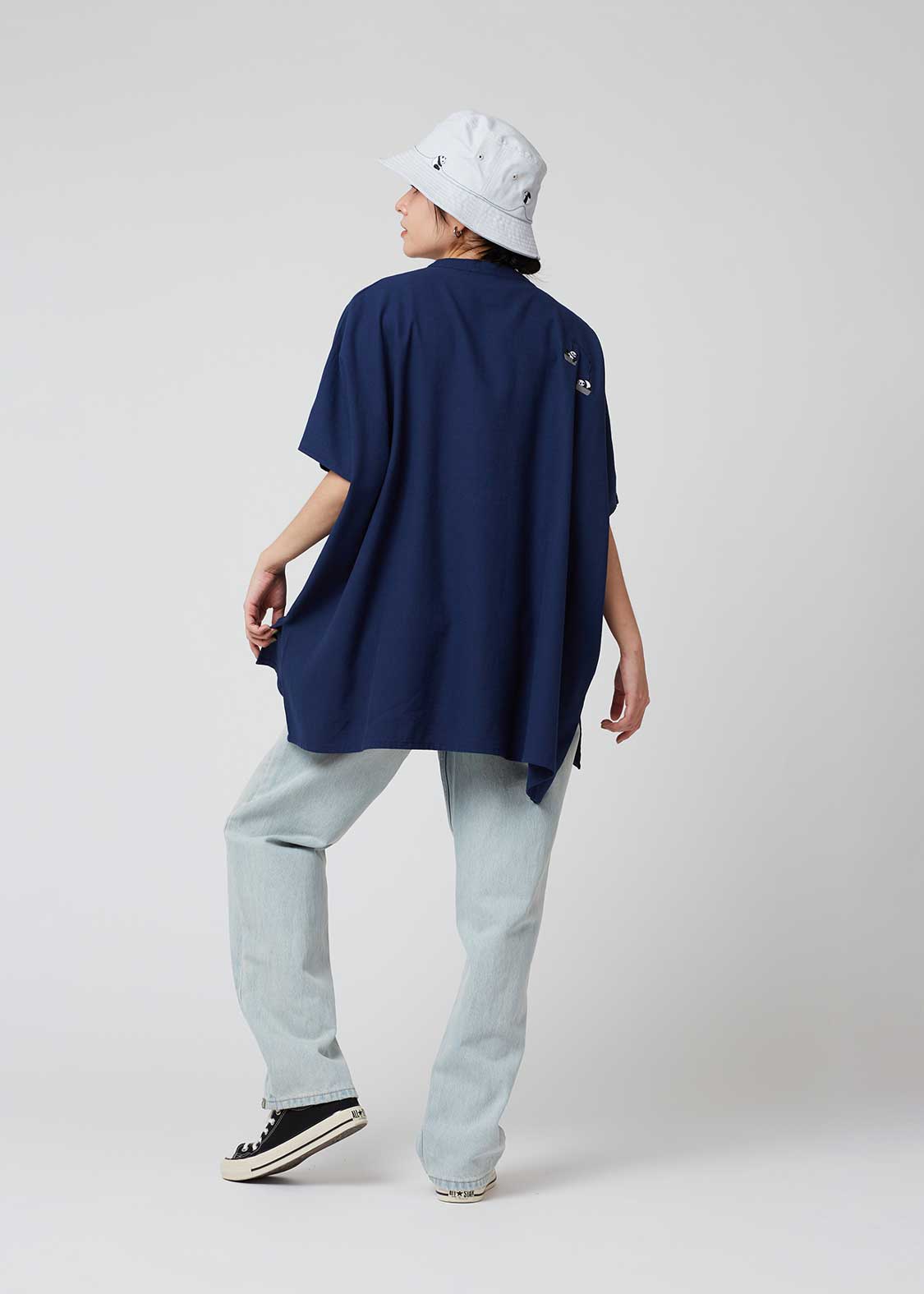 Box Silhouette Short Sleeve Shirt (Rolling Pandas Factory)