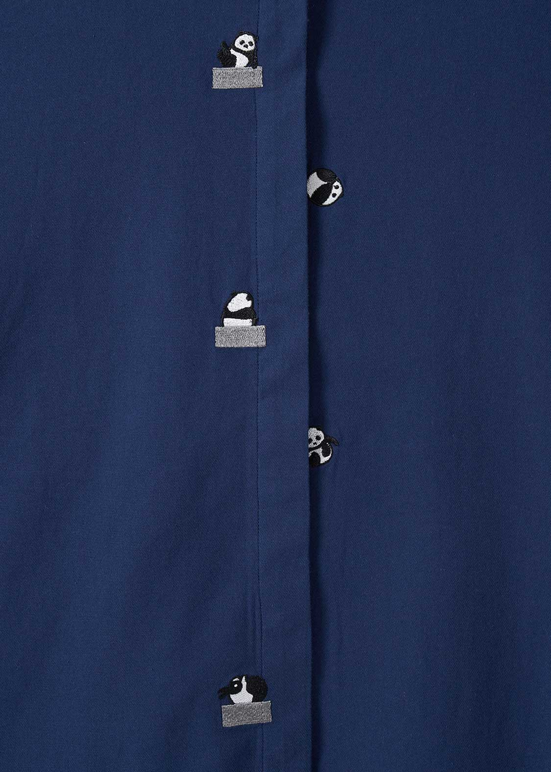 Box Silhouette Short Sleeve Shirt (Rolling Pandas Factory)