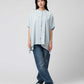 Box Silhouette Short Sleeve Shirt (Shimaenaga)
