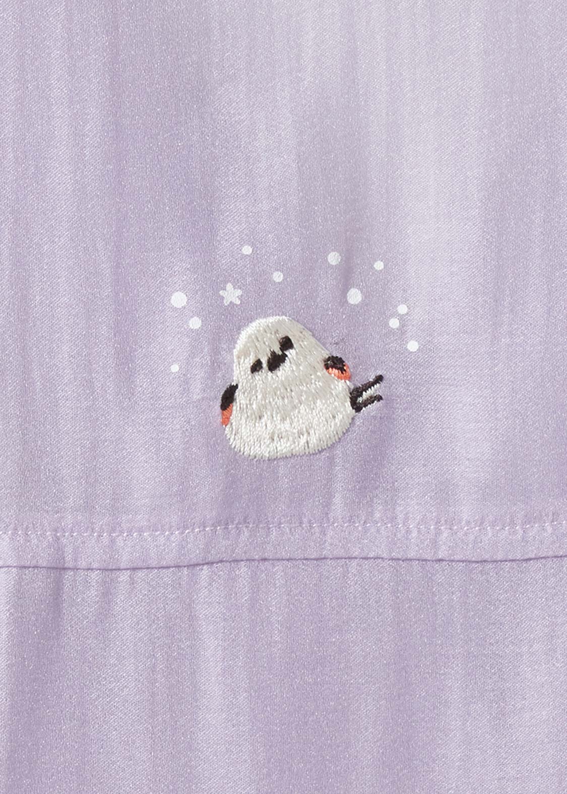 Open Collar Short Sleeve Sheer Shirt (Shimaenaga)