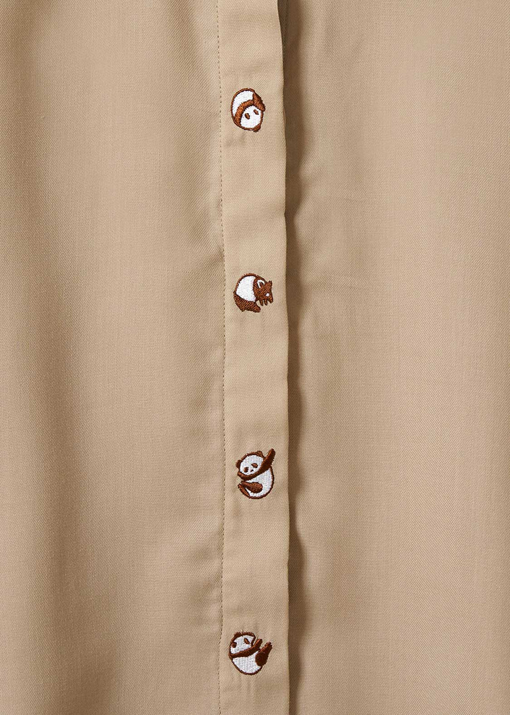 Rolling Pandas Tee | Side Gusset Shirt