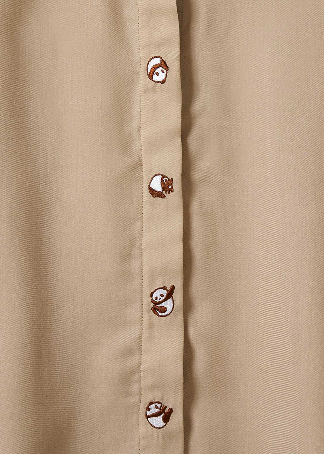 Rolling Pandas Tee | Side Gusset Shirt