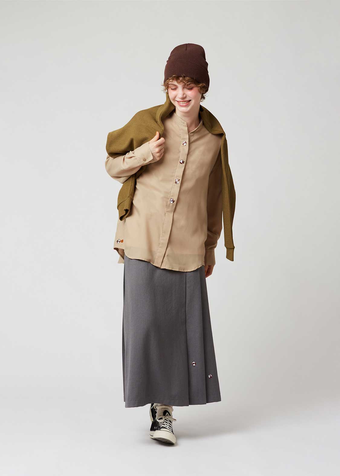 Rolling Pandas Tee | Side Gusset Shirt