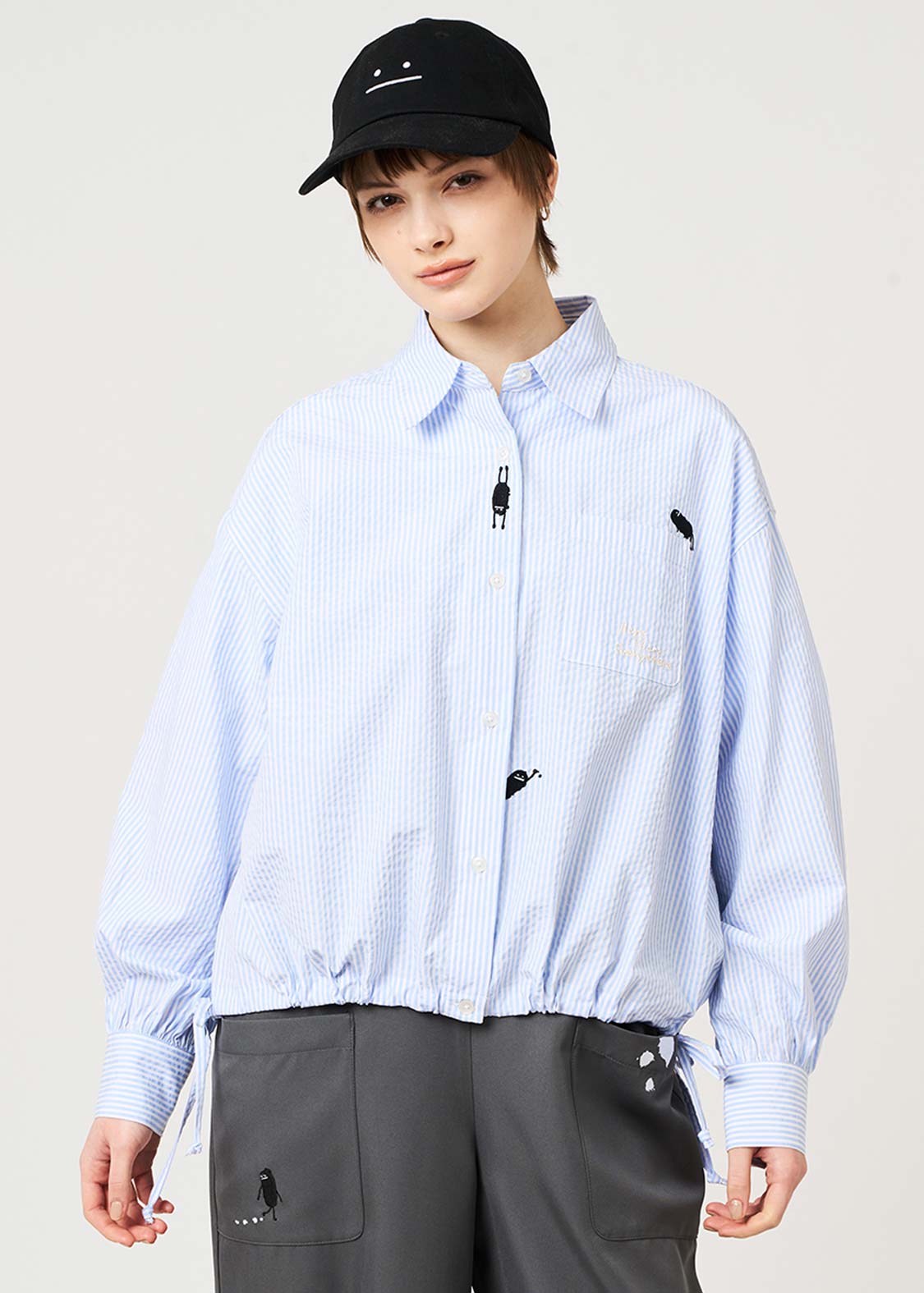 Beautiful Shadow Playful Paint | Drawcord Shirt