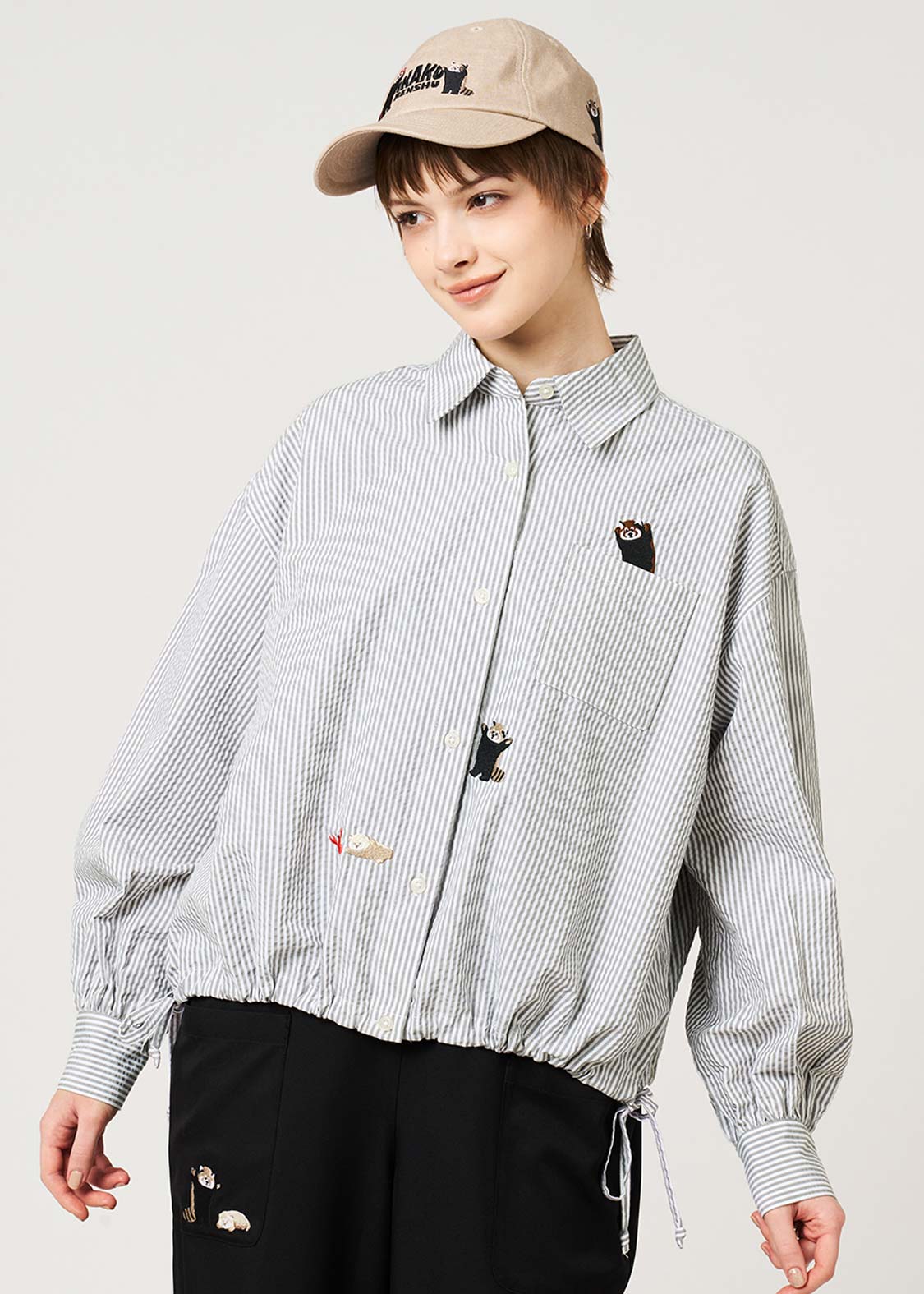 Ikaku Seicho | Drawcord Shirt