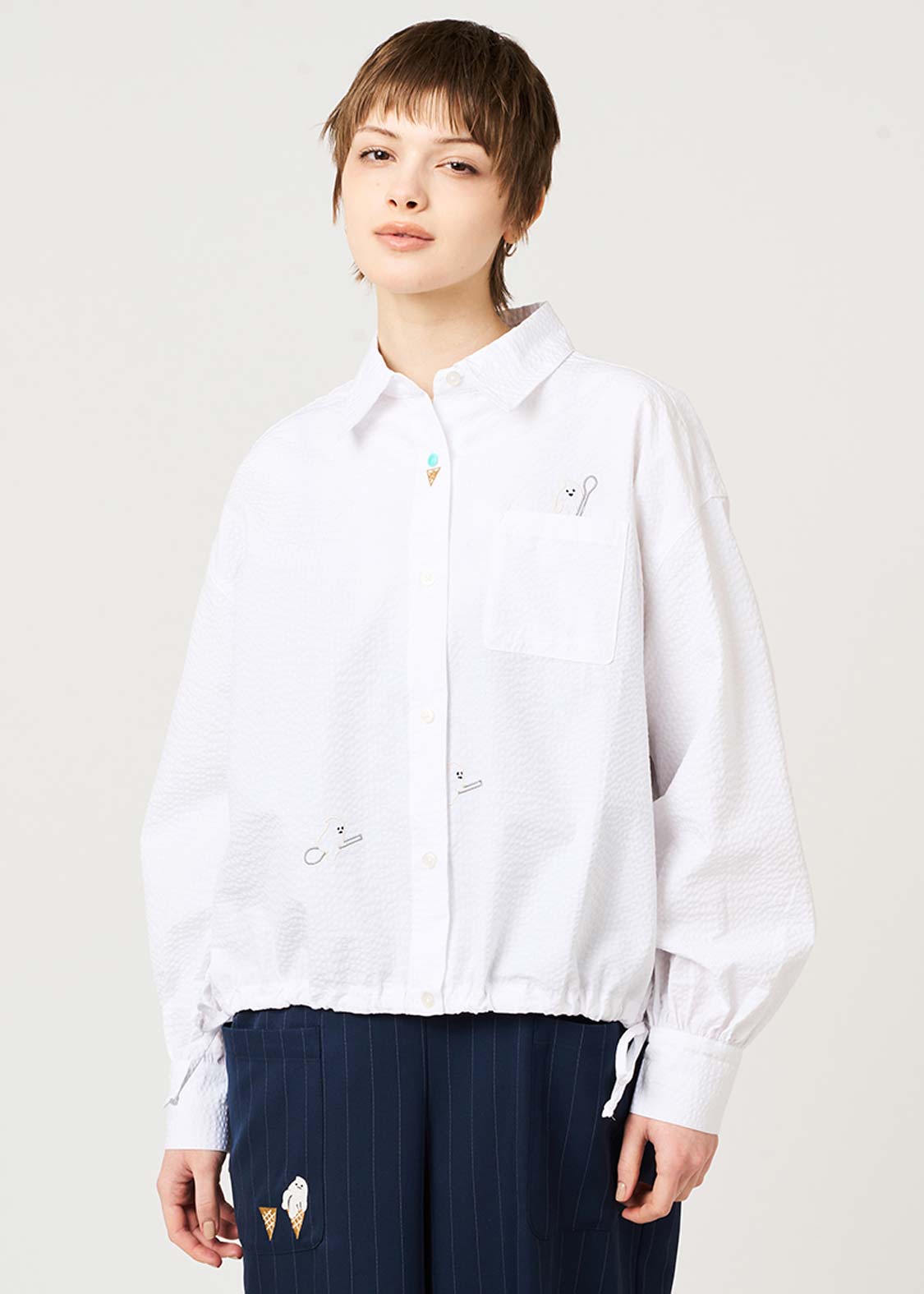 Icebonne | Drawcord Shirt