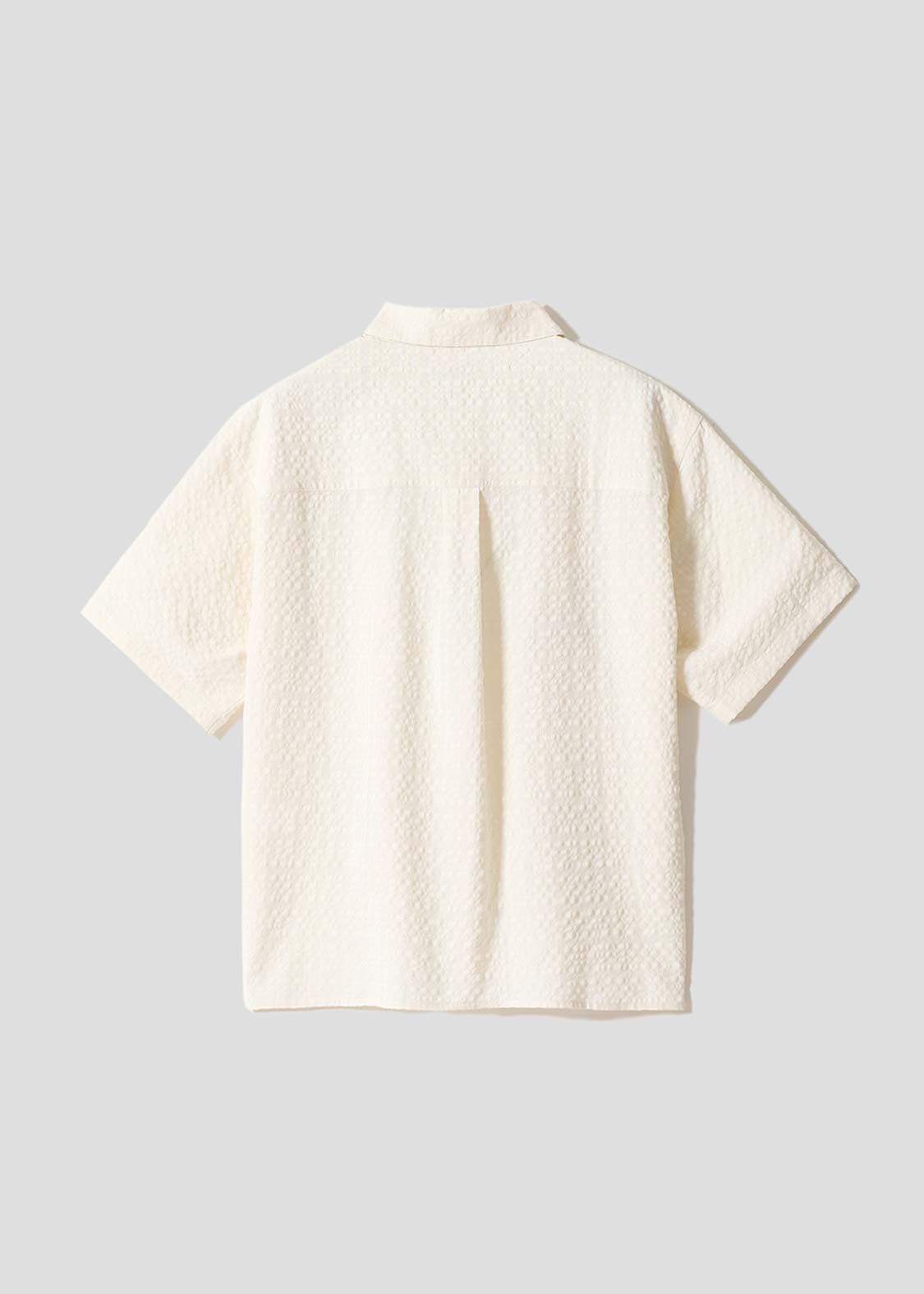 Ikaku Goron | Ladder Lace Short-Sleeved Shirt