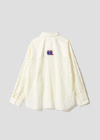 Ikaku Dance | Lace Patchwork Shirt