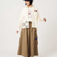 Ikaku Dance | Lace Patchwork Shirt