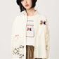 Ikaku Dance | Lace Patchwork Shirt