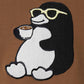 Ponte Poncho Parka (City boy Penguin Coffee Time)