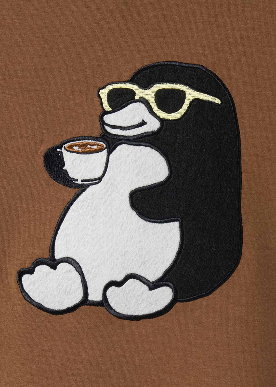 Ponte Poncho Parka (City boy Penguin Coffee Time)