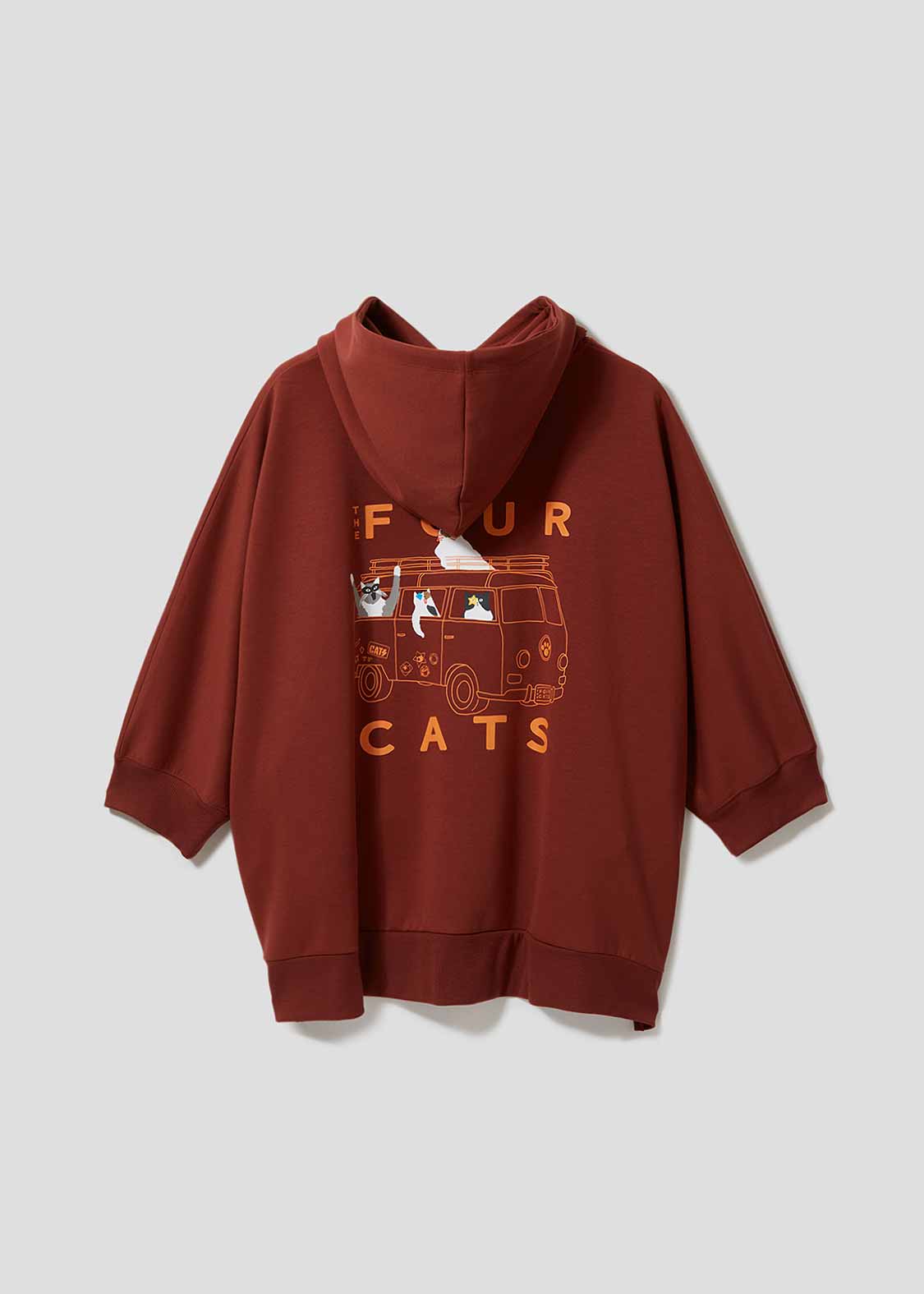 Ponte Poncho Parka (THE FOUR CATS Band)