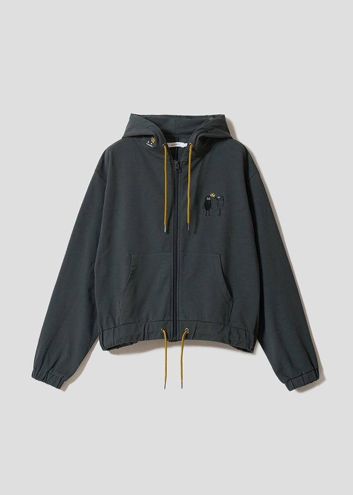 Beautiful Shadow Crown | Zip Hoodie