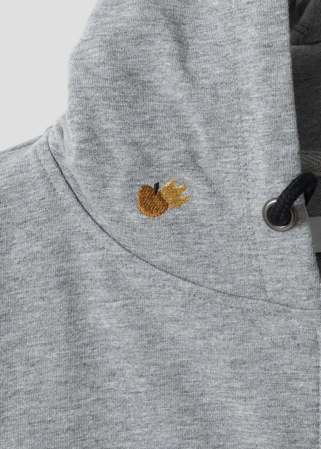 Ikaku Royal Grey | Zip Hoodie