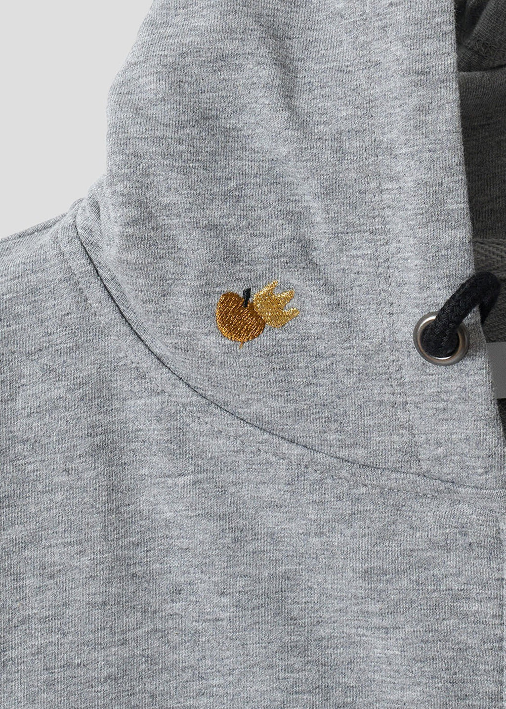 Ikaku Royal Grey | Zip Hoodie