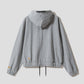 Ikaku Royal Grey | Zip Hoodie