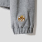 Ikaku Royal Grey | Zip Hoodie