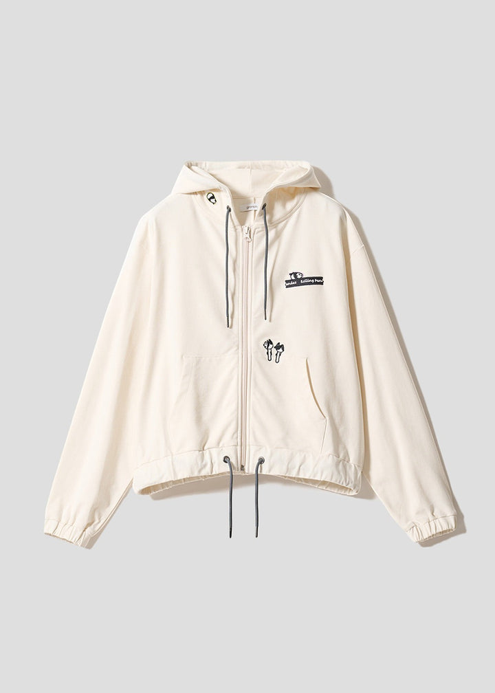 Rolling Pandas Library | Zip Hoodie