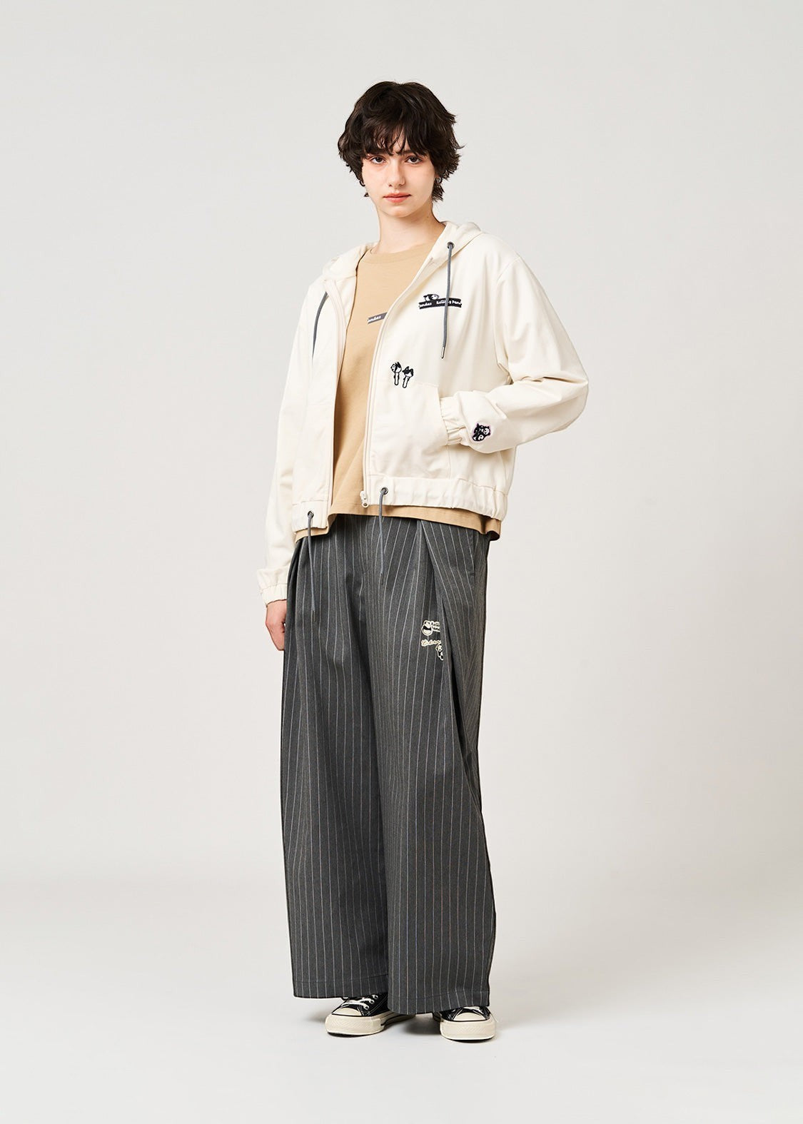Rolling Pandas Library | Zip Hoodie