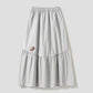 Tiered Long Skirt (Ikaku Niterune)