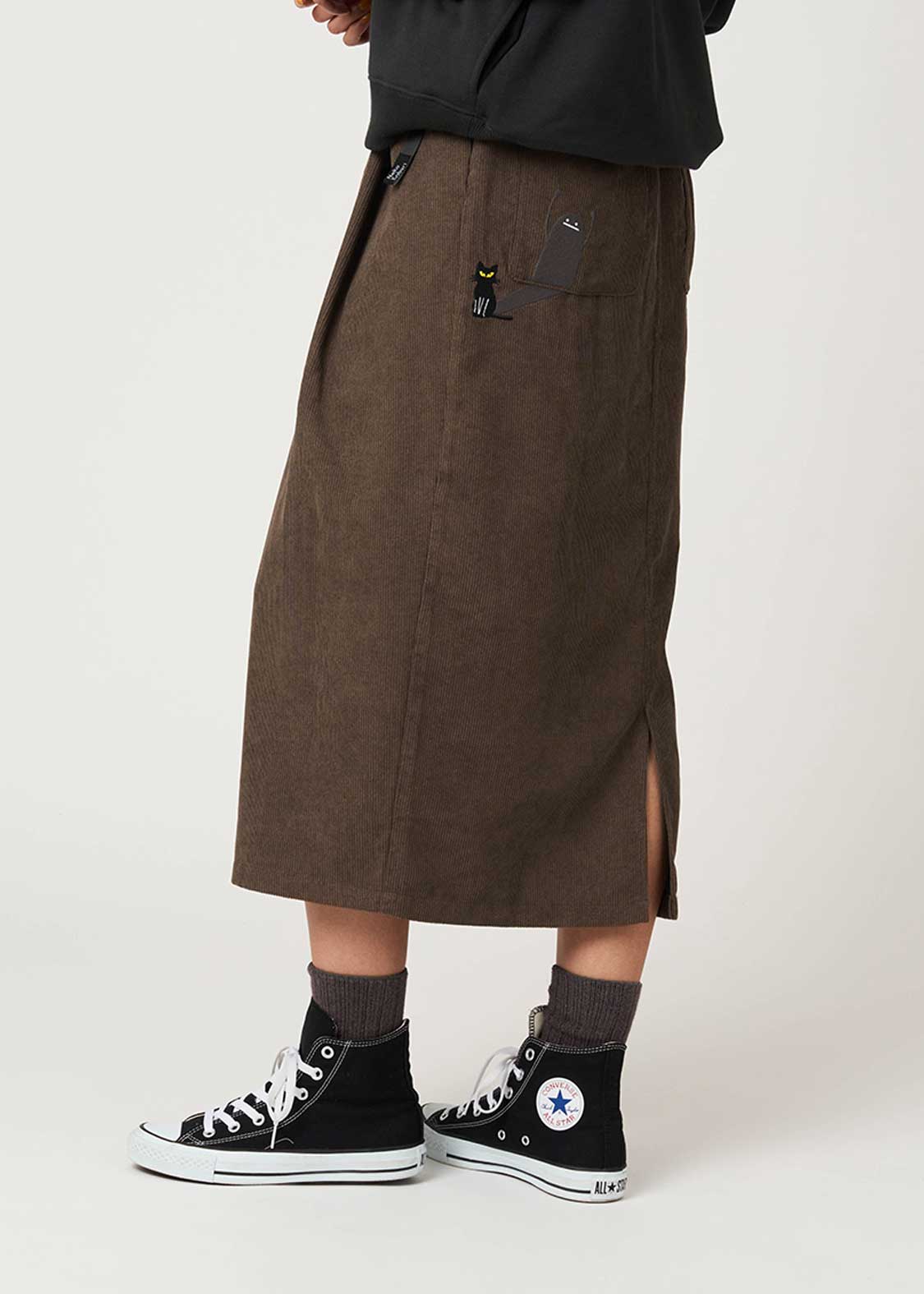 Neko Kaburi Beautiful Shadow | Corduroy Skirt