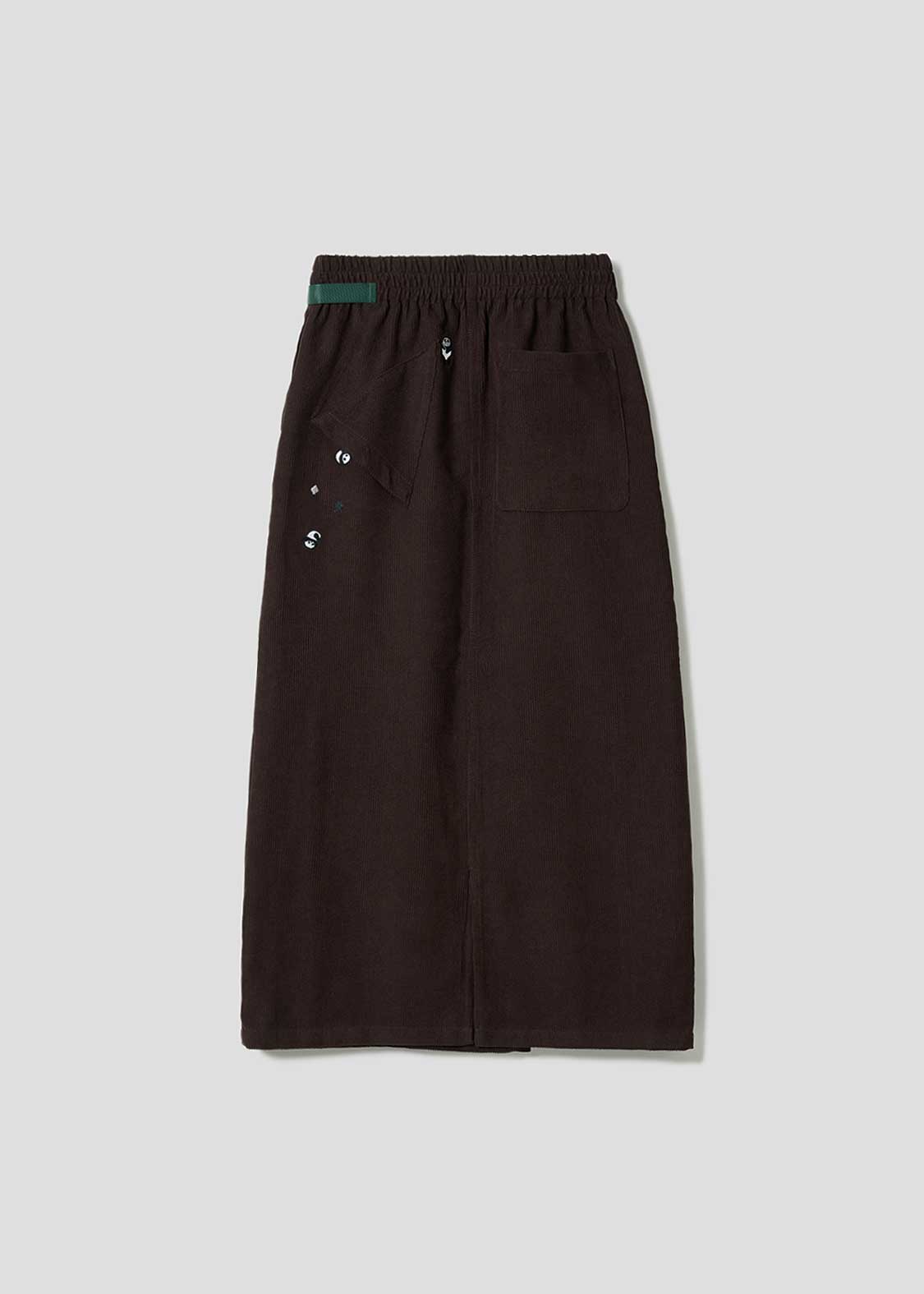 Rolling Pandas Party | Corduroy Skirt