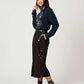Rolling Pandas Party | Corduroy Skirt