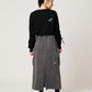 Beautiful Shadow Bloom | Fleece Cargo Skirt