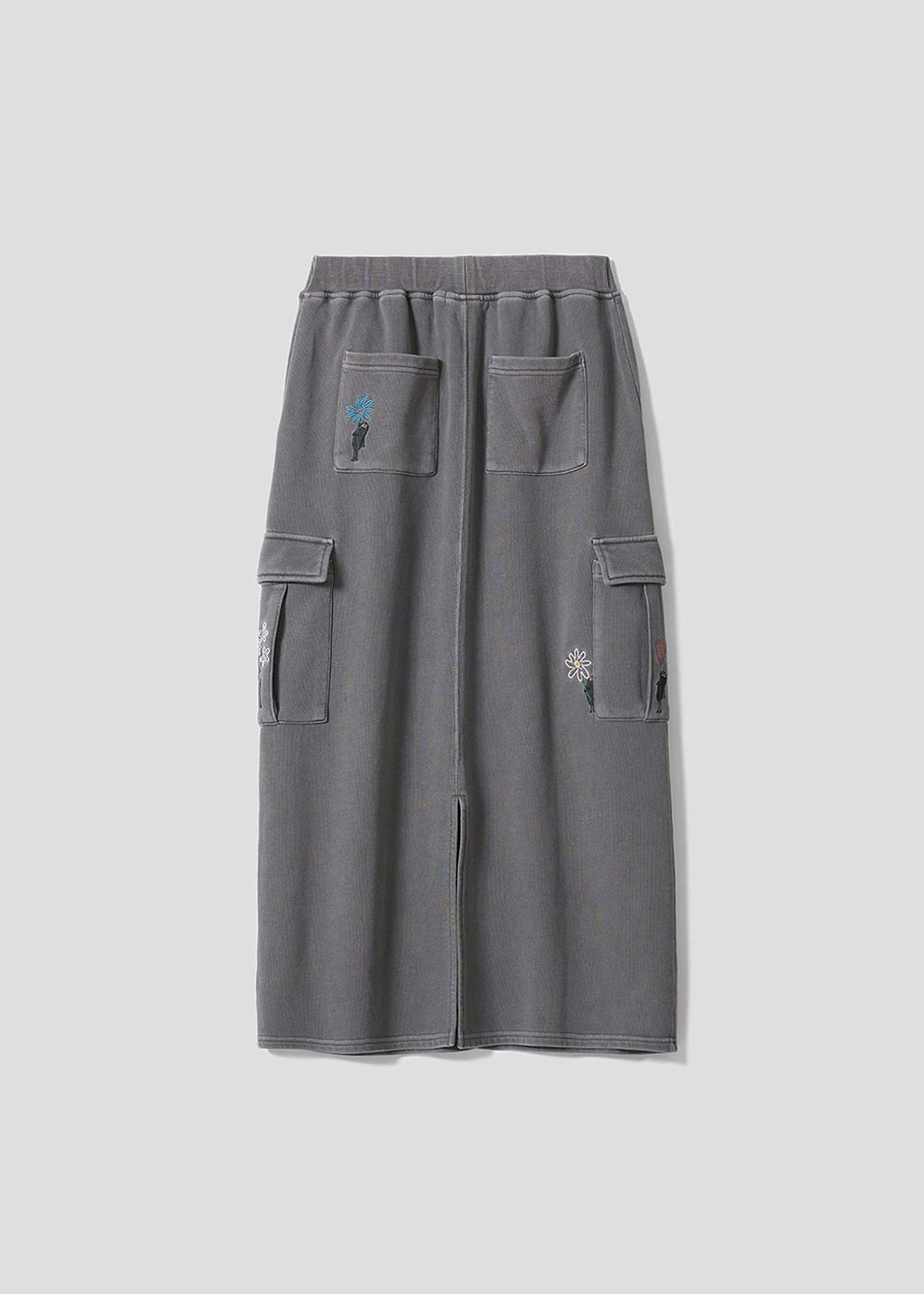 Beautiful Shadow Bloom | Fleece Cargo Skirt