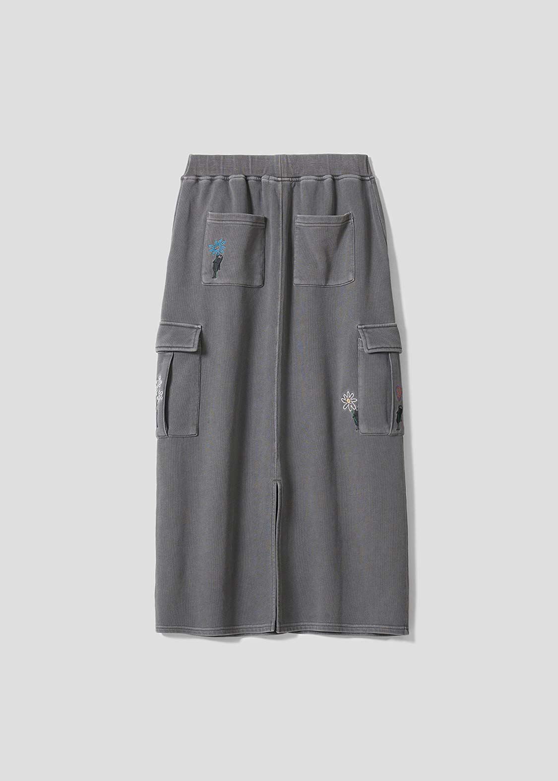 Beautiful Shadow Bloom | Fleece Cargo Skirt